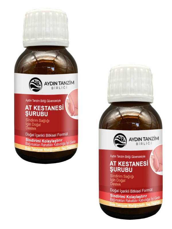 At Kestanesi Şurubu Rahat ve Hafif His İçin 50 ml x 2 adet