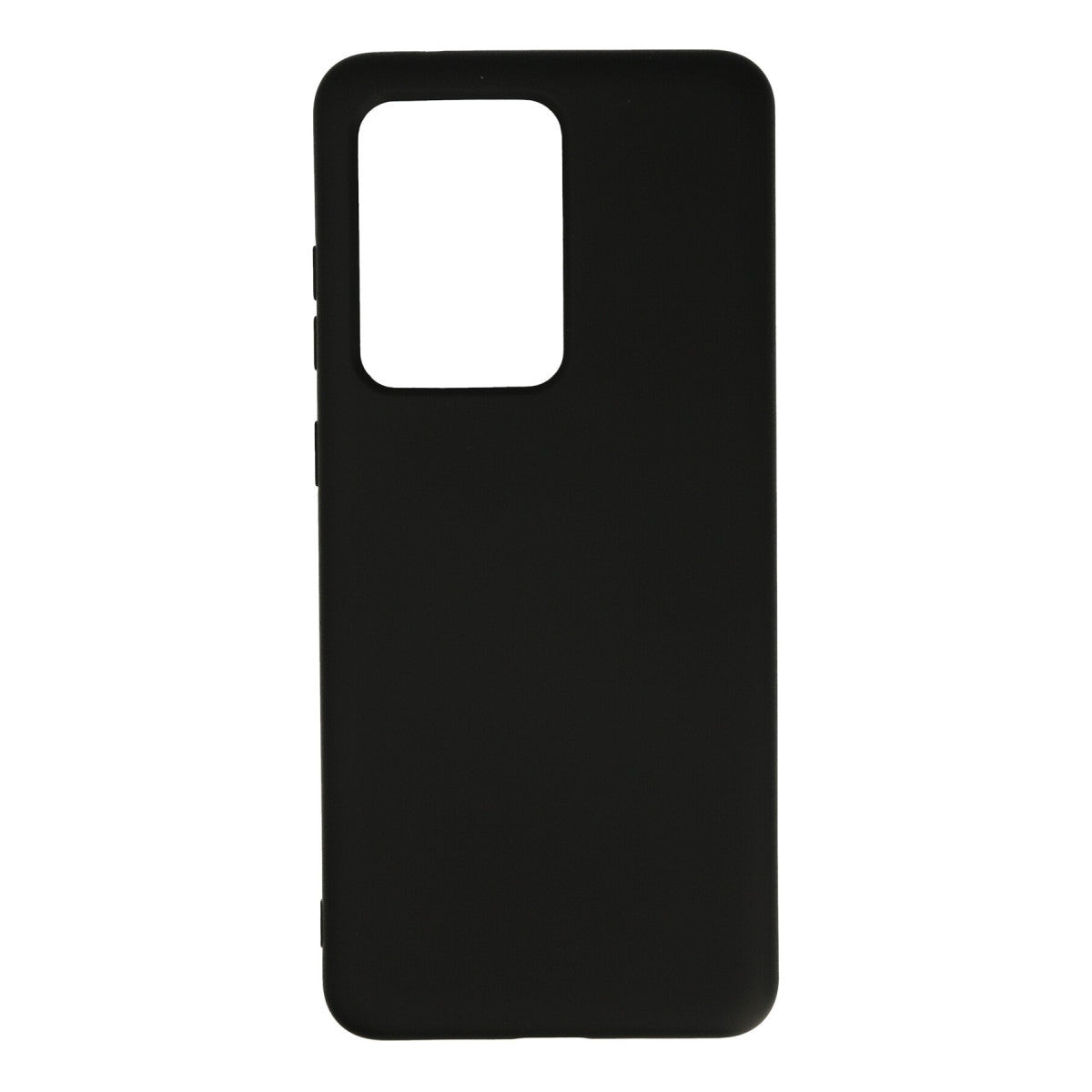 Galaxy S20 Ultra Kılıf Nano içi Kadife Silikon - Siyah