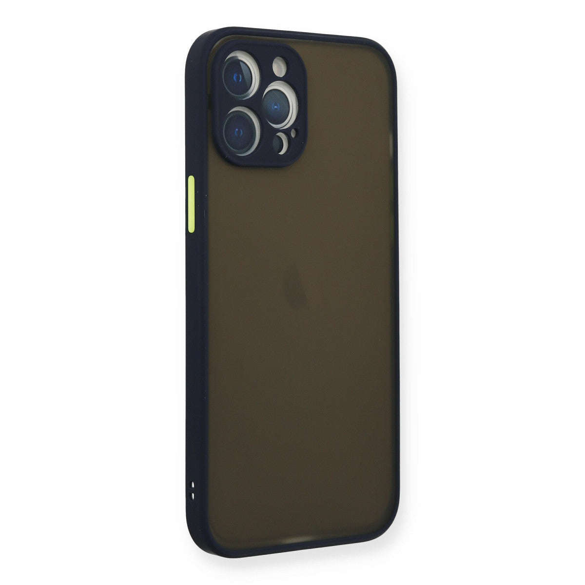iPhone 12 Pro Max Kılıf Montreal Silikon Kapak - Lacivert
