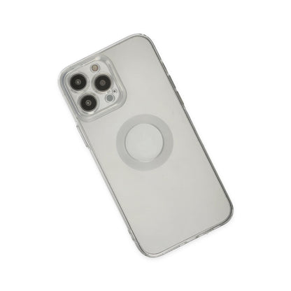 iPhone 14 Pro Max Kılıf Santa Lens Silikon - Şeffaf