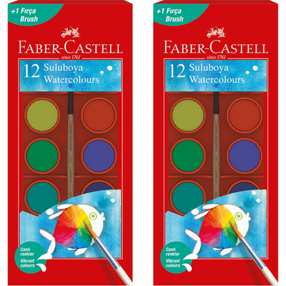 Faber-Castell Fc Suluboya Küçük Boy 12 R