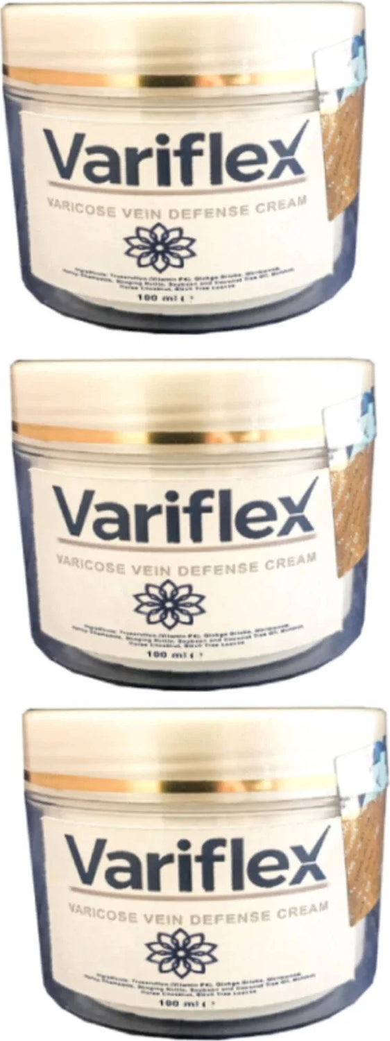 Süper Varix Variflex Leg Bacak ve Vars Bakımı Kremi 100 ml x 3 Adet