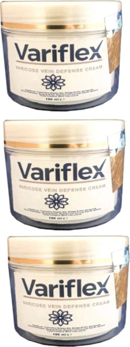 Süper Varix Variflex Leg Bacak ve Vars Bakımı Kremi 100 ml x 3 Adet