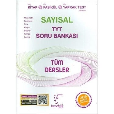 TYT Sayısal Soru Kitabı: Tüm Dersler İçin Hazırlık