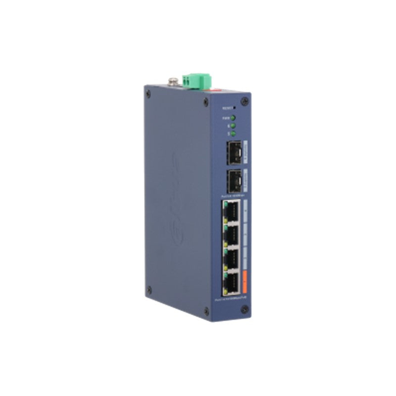 CHS4206-4ET-60 4 PORT 10/100 + 2 PORT SFP UPLINK 60W POE CLOUD YÖNETİLEBİLİR ENDÜSTRİYEL SWITCH