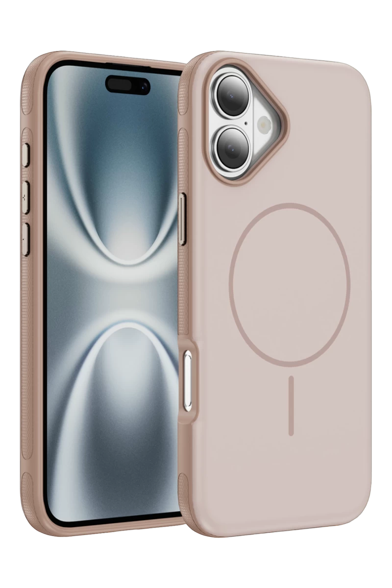 iPhone 17 Neksa Magsafe Kapak - Rose