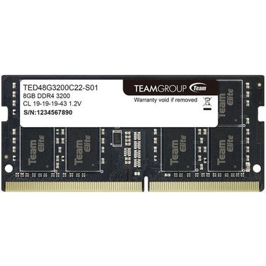 Team Elite 8GB (1x8GB) 3200MHz CL 22 DDR4 Notebook SODIMM Ram