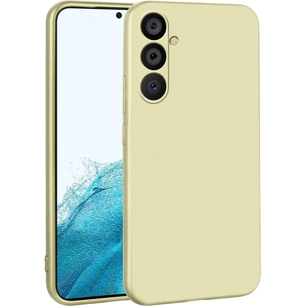 Case 4U A34 Uyumlu Kılıf Kamera Korumalı Premier Silikon Lüks Ince Mat Renkli Yumuşak Silikon Kapak