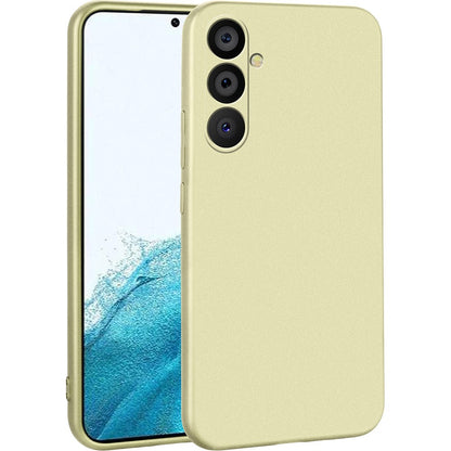 Case 4U A34 Uyumlu Kılıf Kamera Korumalı Premier Silikon Lüks Ince Mat Renkli Yumuşak Silikon Kapak