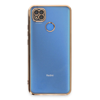 Redmi 9C Kılıf Razer Lensli Silikon - Gold
