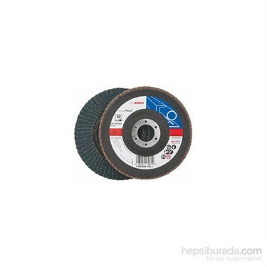 Bosch - Flap Zımpara Diski - 125 Mm, 22,23 Mm, 40