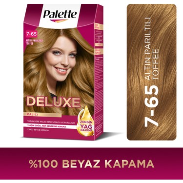 Kalıcı Renkler 7-65 Altın Parıltılı Toffee Saç Boyası