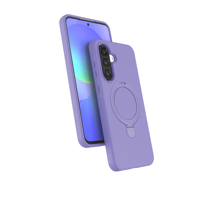Galaxy A36 Regal Magsafe Standlı Kapak - Lila