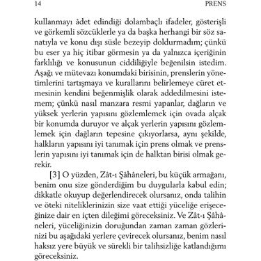 Can Yayınları CAN SANAT Prens - Niccolò