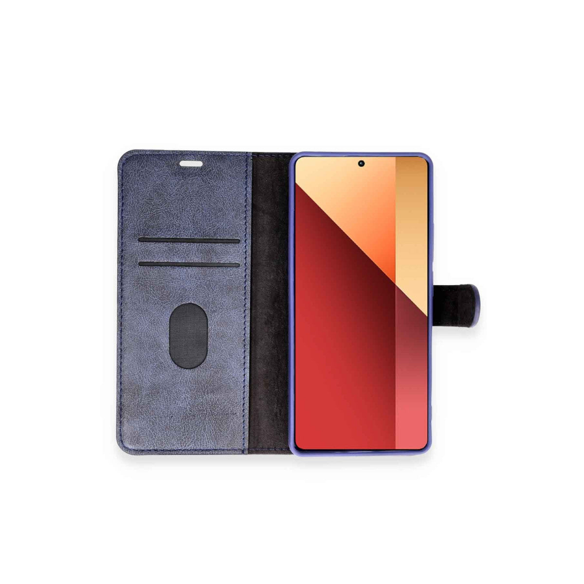 Redmi Note 13 Pro 4G Kılıf Trend S Plus Kapaklı Kılıf - Siyah