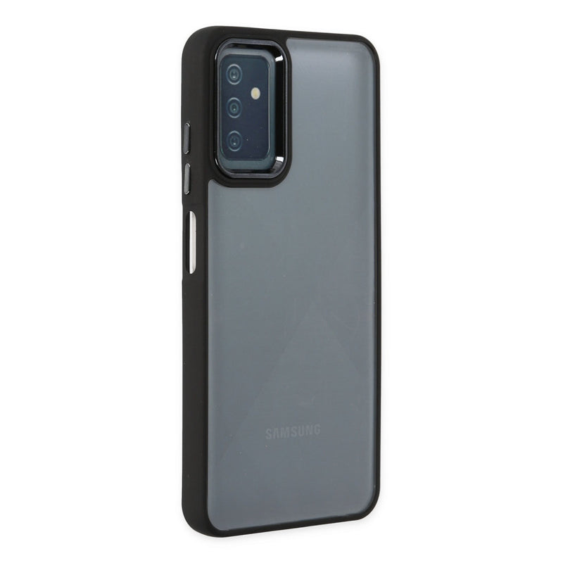 Galaxy M13 Kılıf Dora Kapak - Siyah