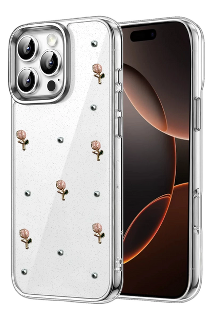 iPhone 16 Pro Max Fiyonk Desenli Kapak - Desen 6