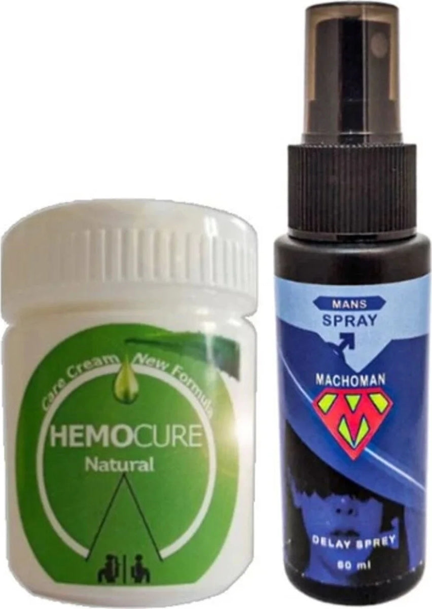 Hemocure Cream Özel Karışım 50 ml Kremi + Yanında Erkeklere Özel Sprey