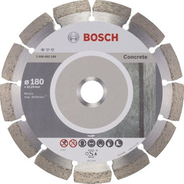 Beton Zeminler İçin Elmas Testere, 180 mm Çapı ile Etkili Kesim Sağlar