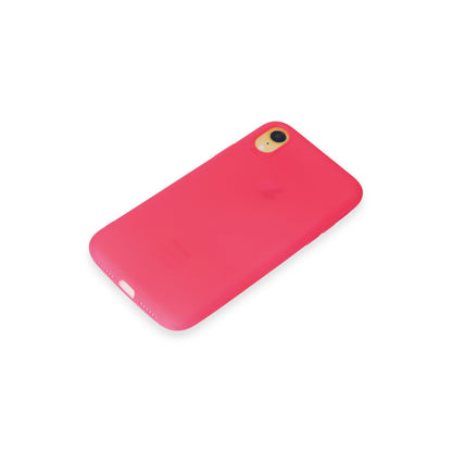iPhone XR Kılıf First Silikon - Pembe