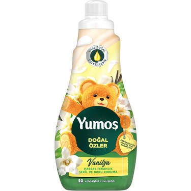 Doğal Özler ile Vanilya Konsantre Çamaşır Yumuşatıcısı 1200 ml