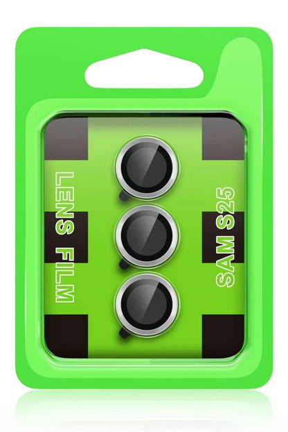 Galaxy S25 Raze Metal Kamera Lens - Siyah