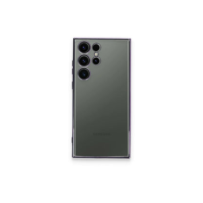 Galaxy S24 Ultra Kılıf Razer Lensli Silikon - Siyah