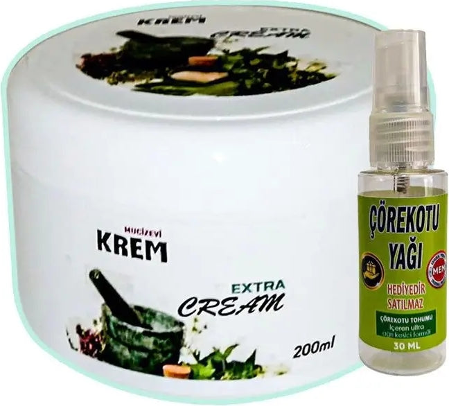 Muzicevi Krem Bakım Masaj Kremi 125 Ml+30 ml Çörek Otu Yağı ile