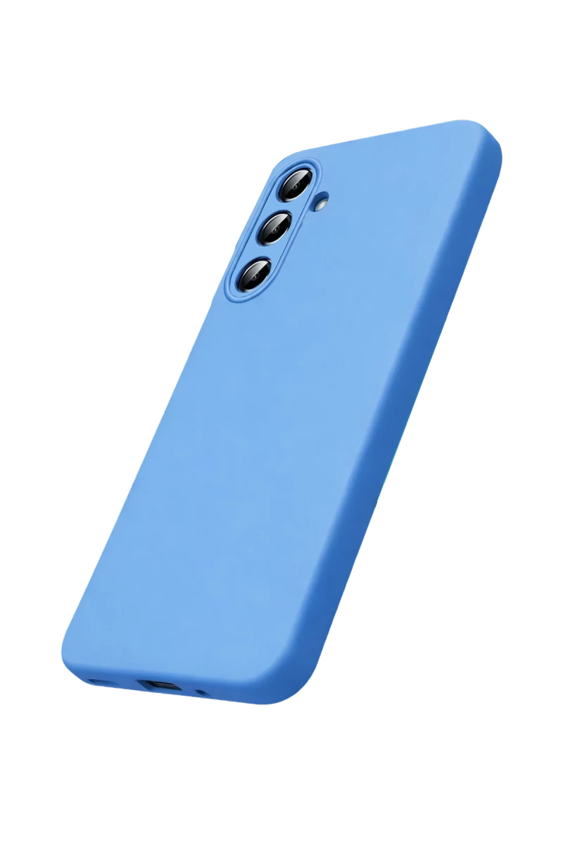Galaxy A27 5G Nano içi Kadife Silikon - Mavi