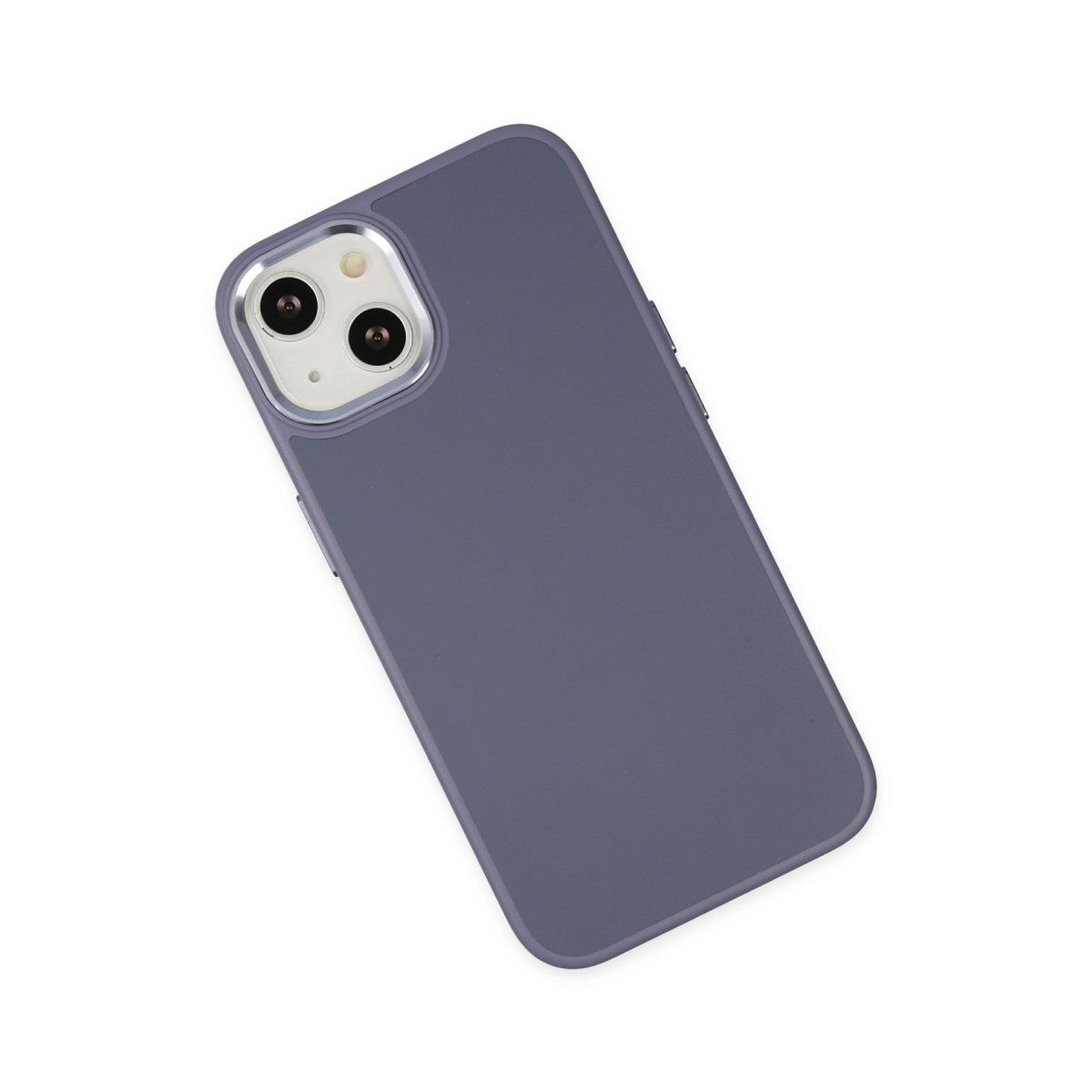 iPhone 14 Plus Kılıf Asya Deri Silikon - Mor