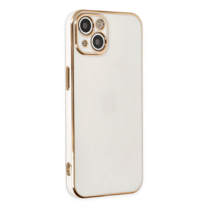 iPhone 14 Kılıf Volet Silikon - Beyaz