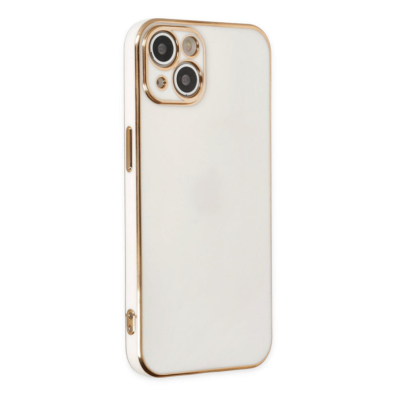 iPhone 14 Kılıf Volet Silikon - Beyaz