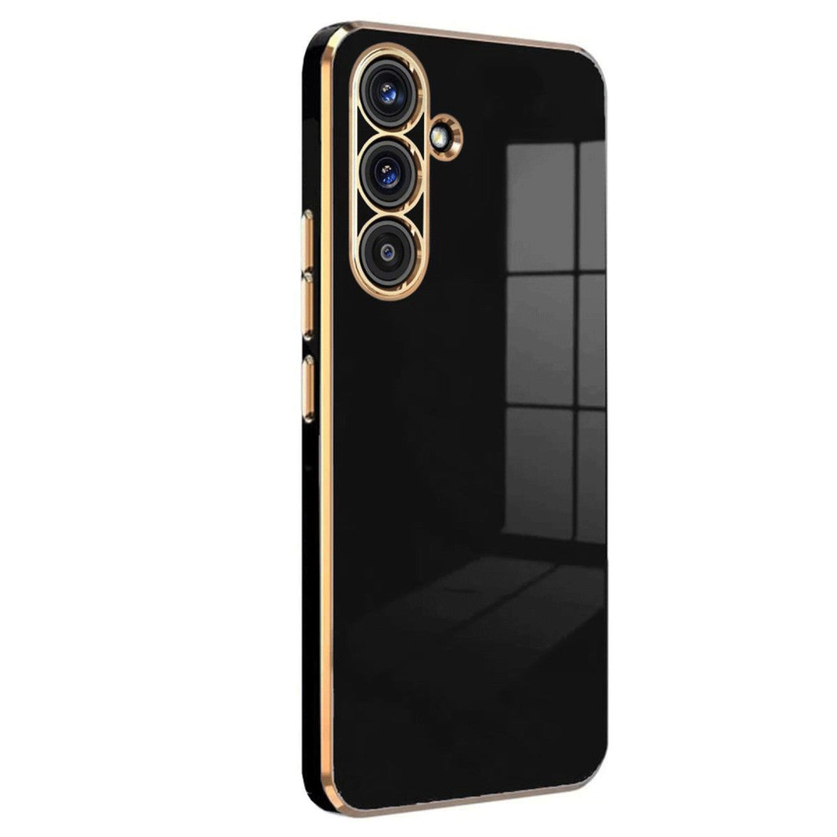 Galaxy A36 Kılıf Volet Silikon - Siyah