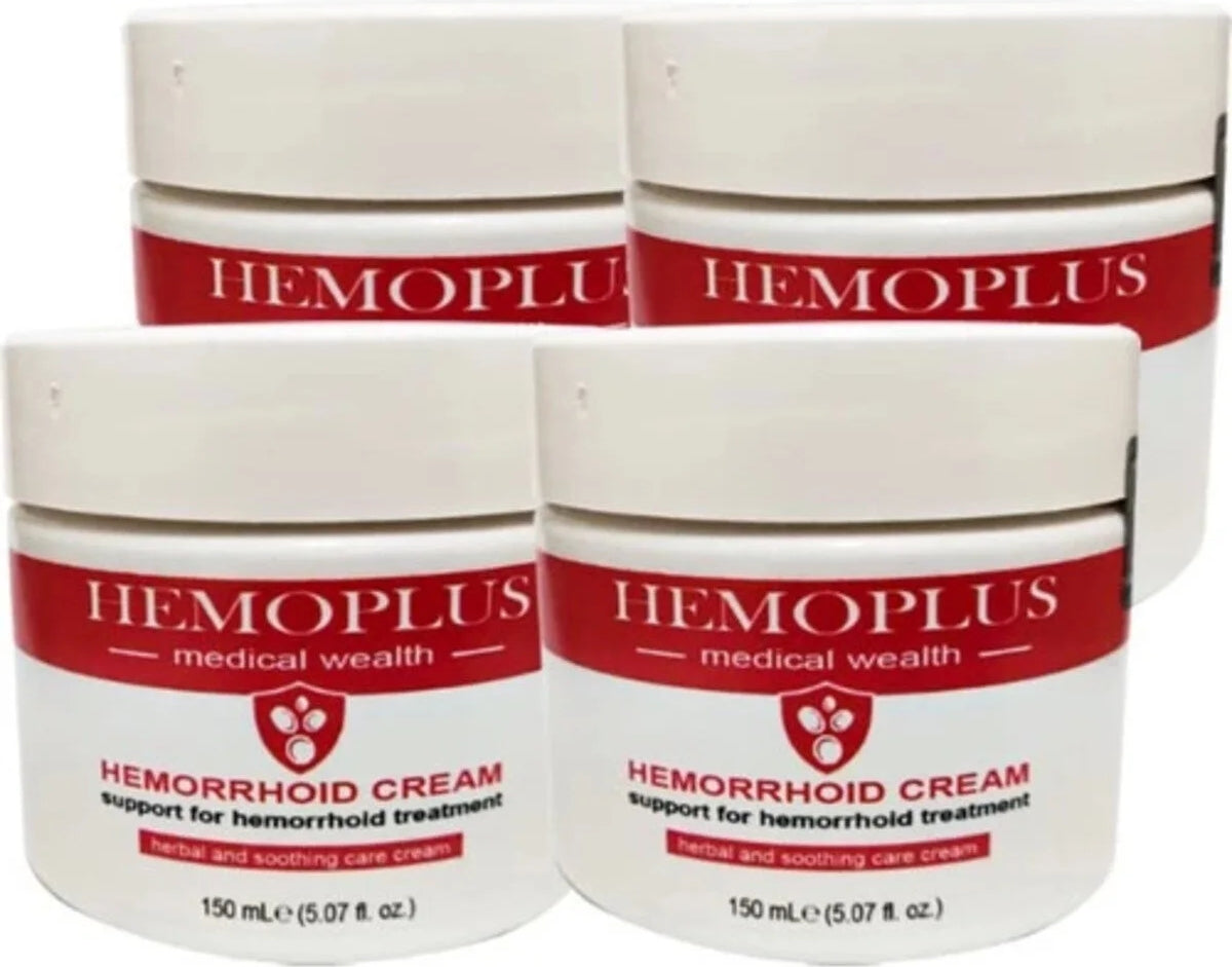 Süper Hemoplus Kremi Büyük Boy 4tane 150 ml