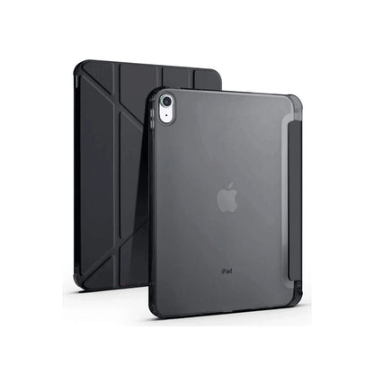 iPad 2022 10.9 (10.nesil) Kılıf Kalemlikli Mars Tablet Kılıfı - Siyah