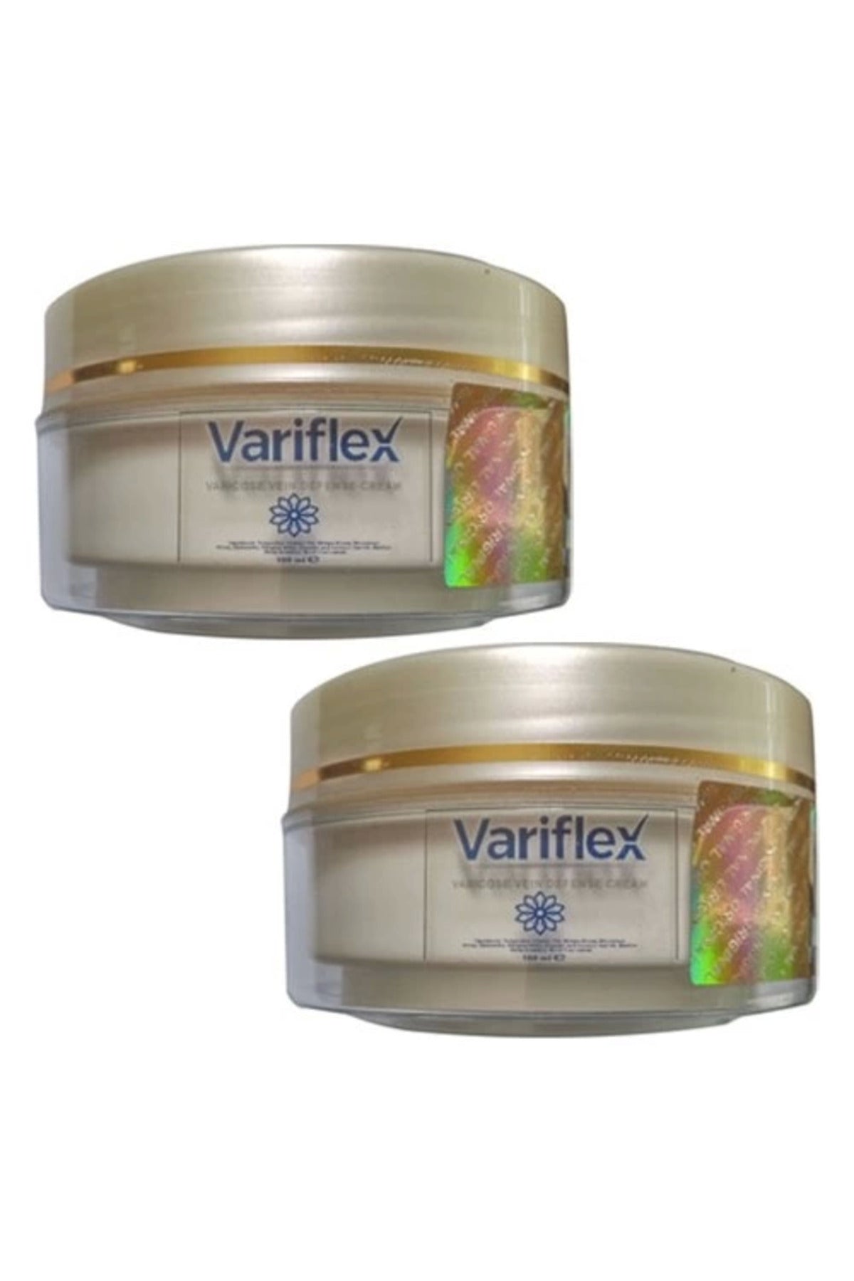 Variflex 2 Adet Krem-Gezer Terlik Ile
