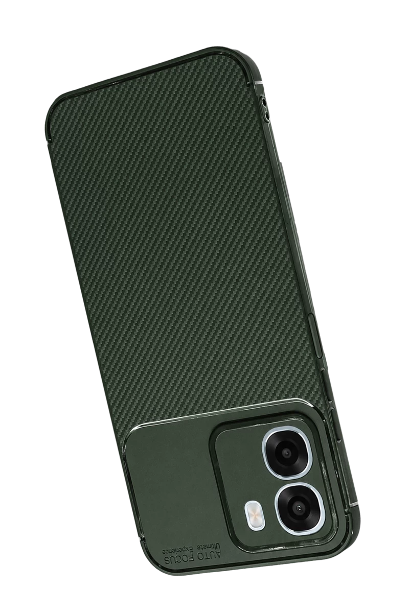 A6T 5G Auto Focus Karbon Kapak - Koyu Yeşil