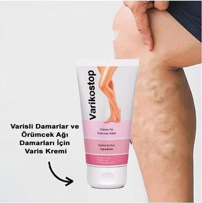Süper Varikostop Cream Için Masaj ve Bakım Kremi 50 ml