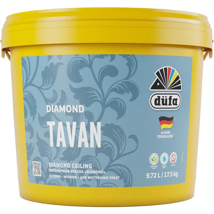 İç Mekan Kullanımı İçin 17.5 LT Beyaz Tavan Boyası