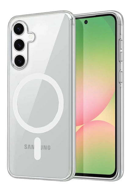 Galaxy A17 5G Combo Sert Şeffaf Magsafe Kapak - Şeffaf