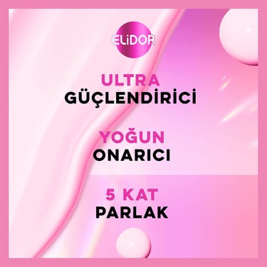 Ultra ışıltı sağlayan saç bakım kremi, 350 ml