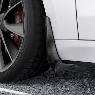 Spigen Tesla Model 3 İçin Karbon Çamurluk Seti - 4 Parça - Siyah