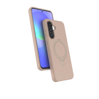 Galaxy A17 5G Regal Magsafe Standlı Kapak - Çöl Titanyum