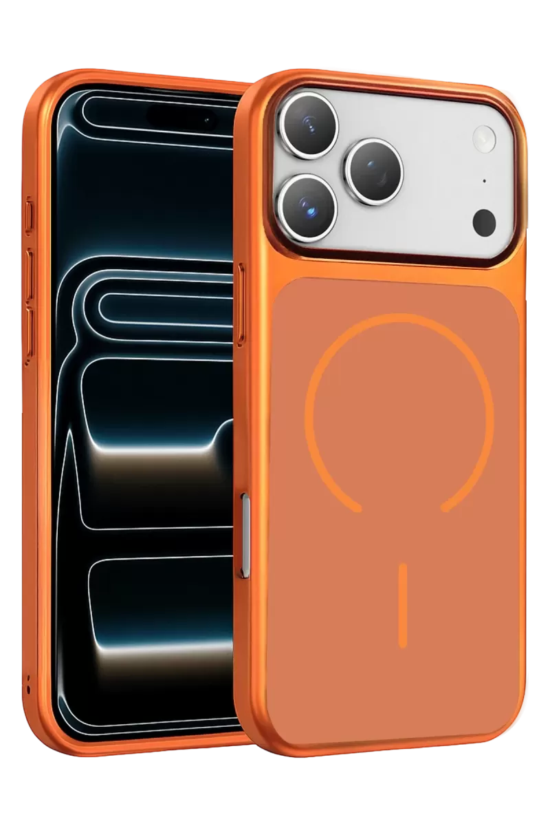 iPhone 17 Pro Max Rush Magsafe Kapak - Turuncu