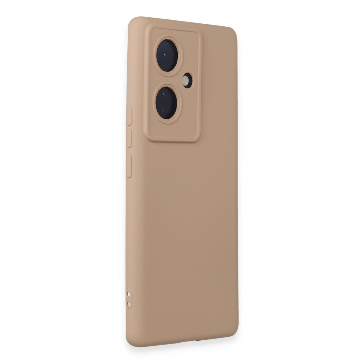 V29 Lite Kılıf Nano içi Kadife Silikon - Pudra