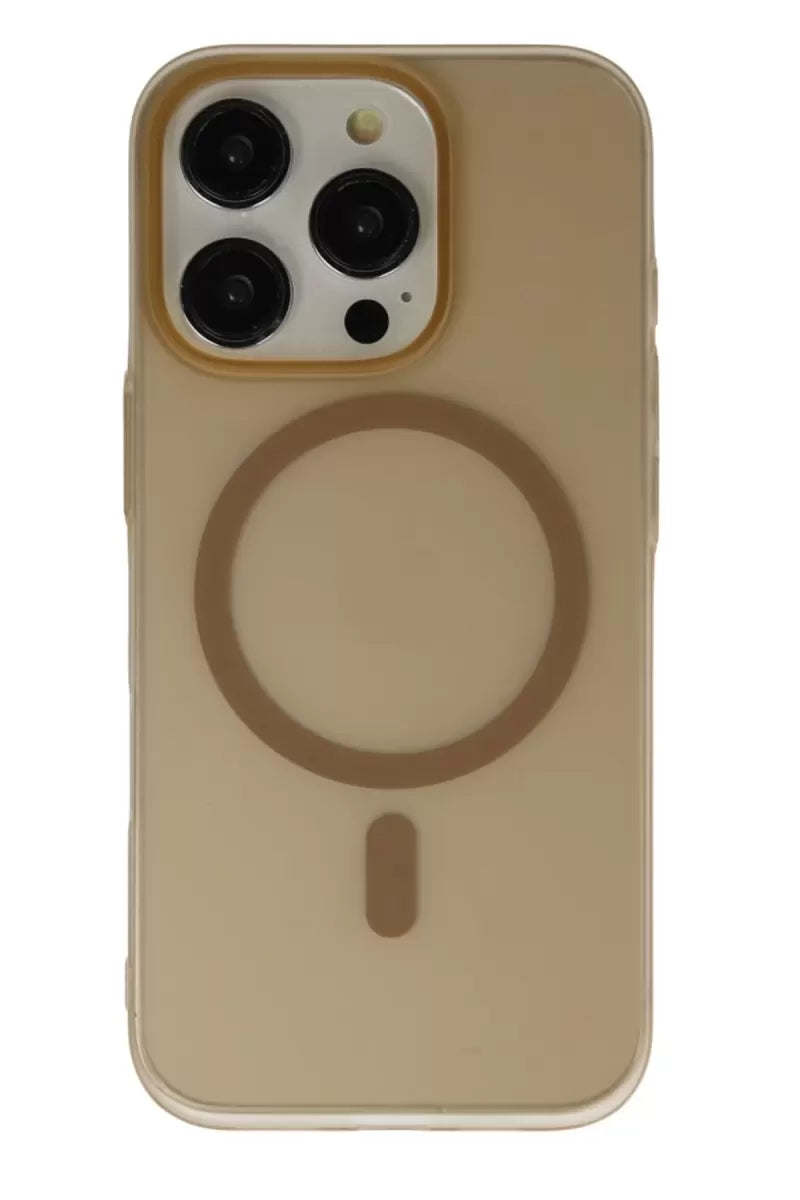 iPhone 16 Pro Max Tuna PC Slim Magsafe Kapak - Çöl Titanyum