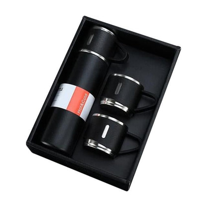 500 Ml 3 Kupalı Termos 1 Adet