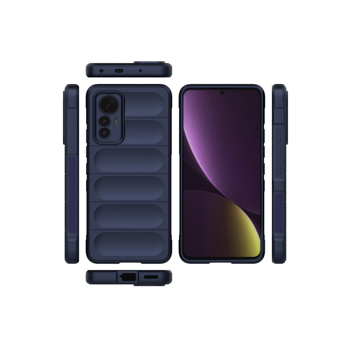 Mi 12 Lite Kılıf Optimum Silikon - Lacivert