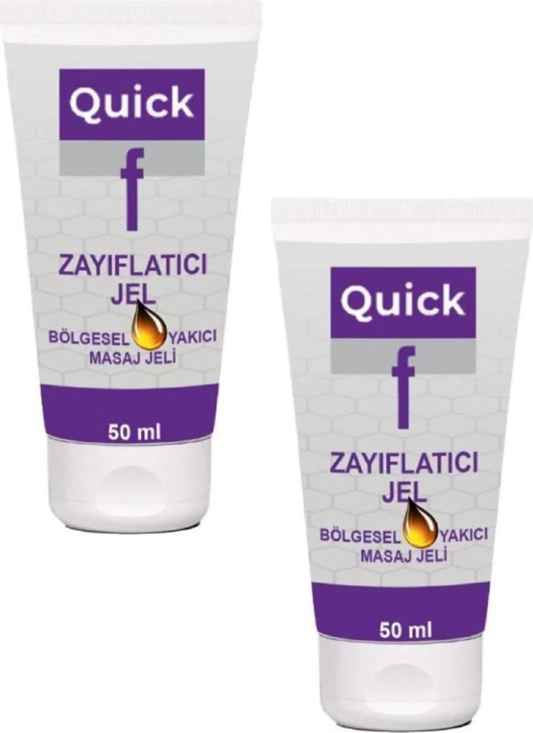 Quick Gel Masaj Jeli 50 ml x 2 Adet