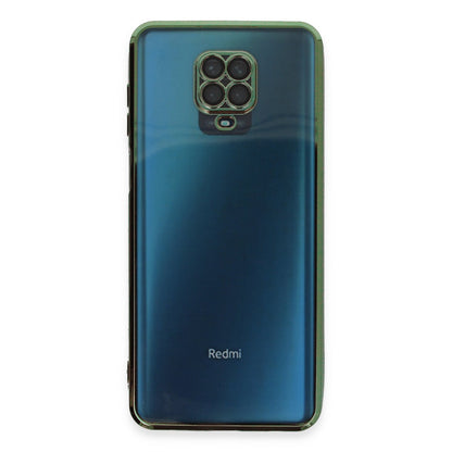 Redmi Note 9 Pro Kılıf Razer Lensli Silikon - Yeşil